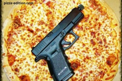 Gun Goes off in Pizza